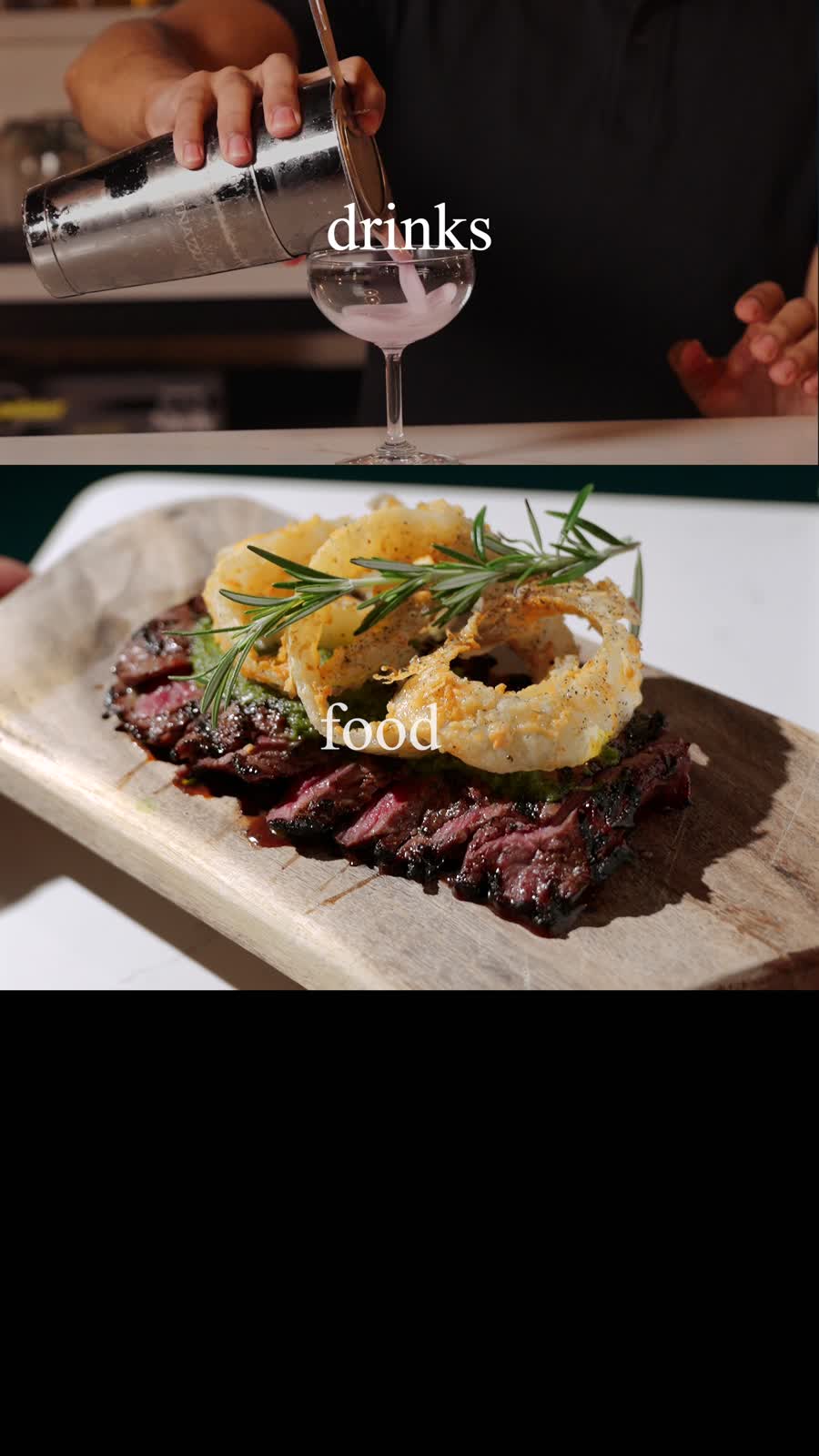 Restaurant content day reel