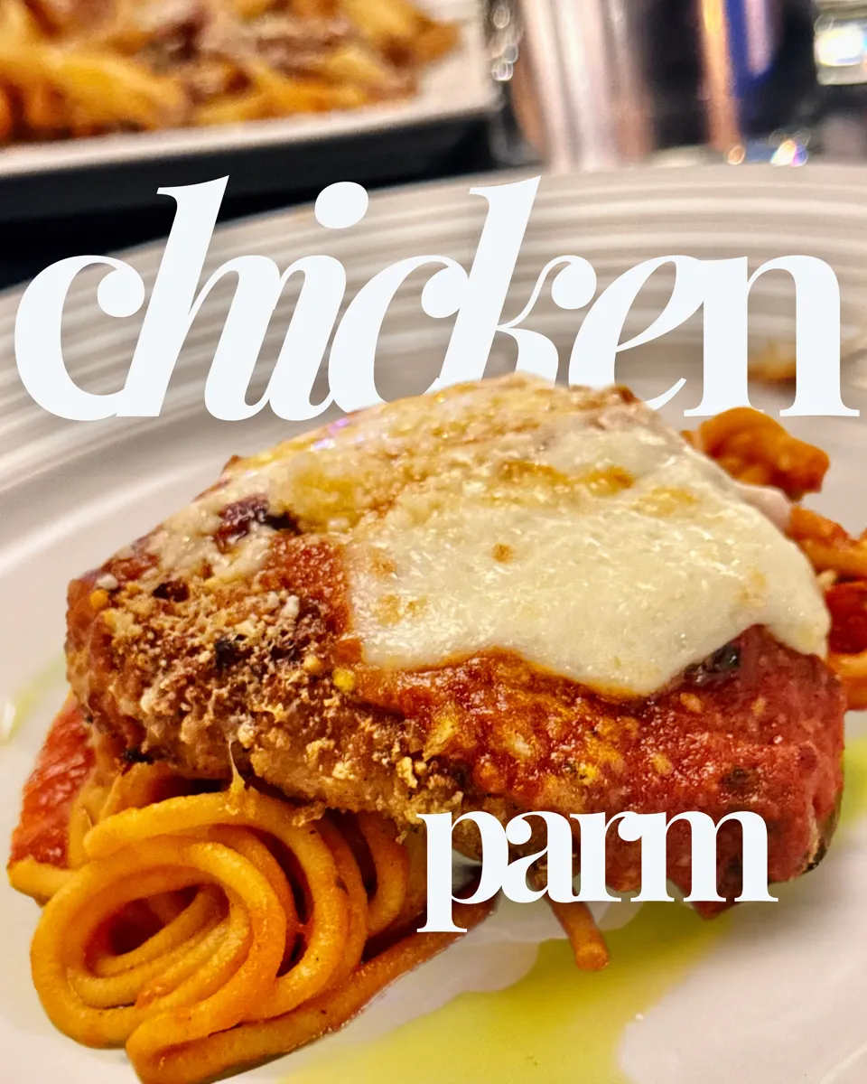 Chicken parm dish